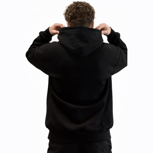 Premium Zwarte Hoodie