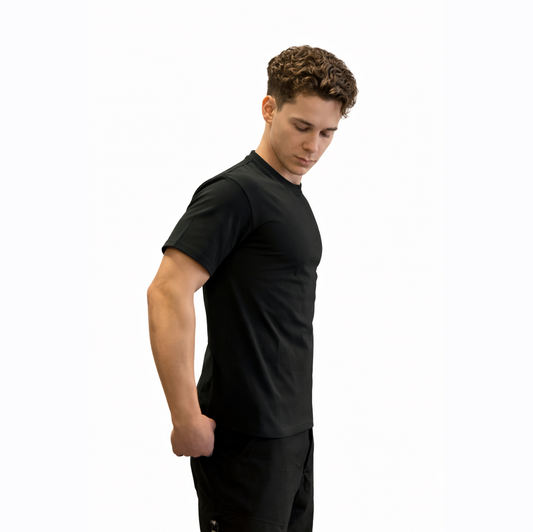 Essential Slim-Fit T-Shirt – Zwart