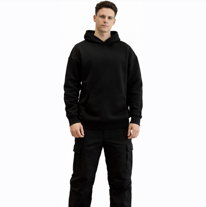Premium Zwarte Hoodie
