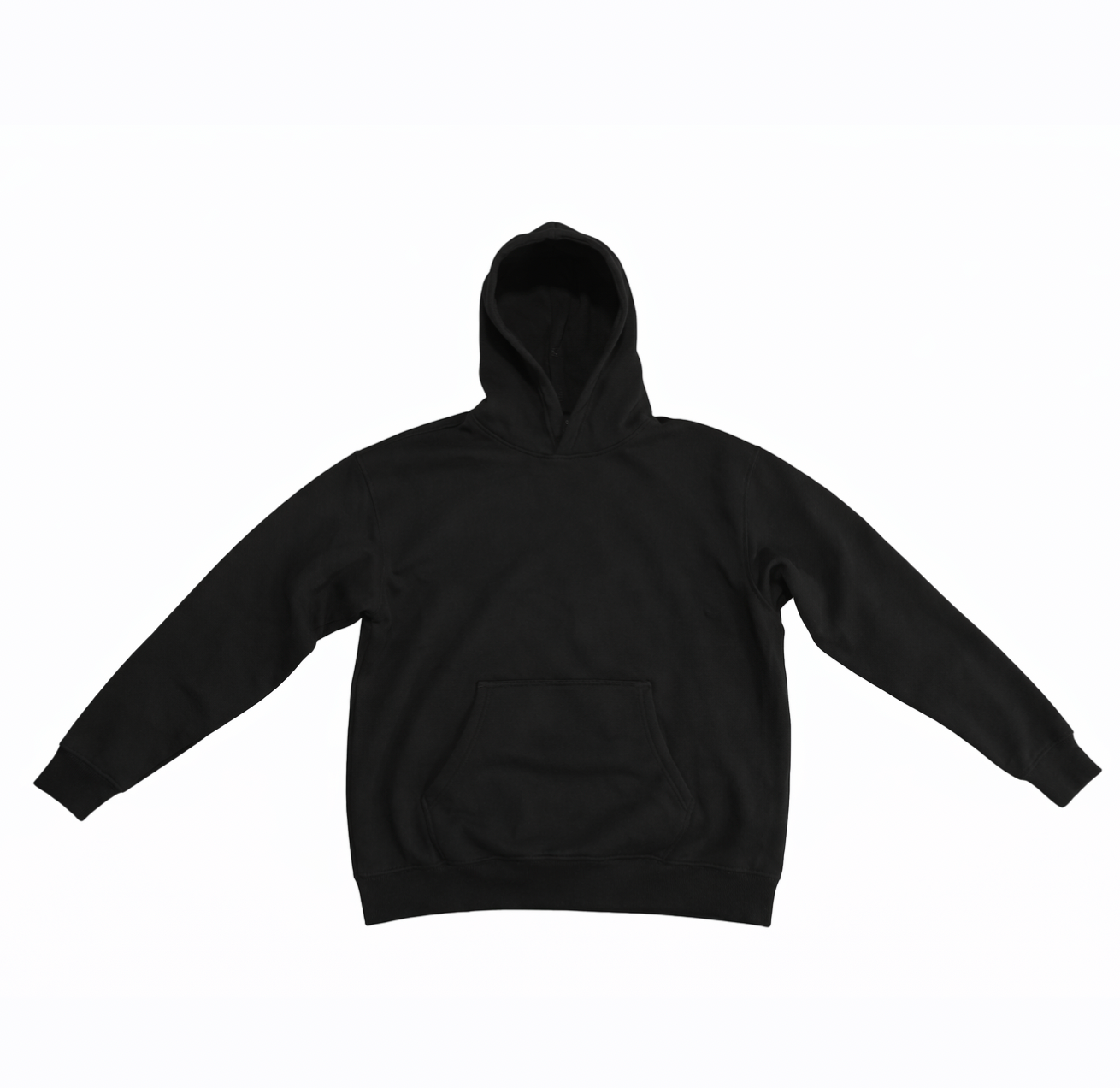 Premium Zwarte Hoodie