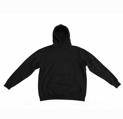 Premium Zwarte Hoodie